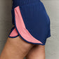 Ninexis Put In Work High Waistband Contrast Detail Active Shorts