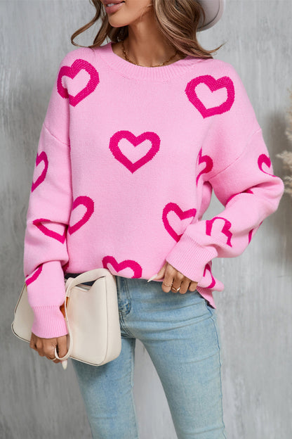 Oversized Heart Sweater