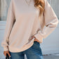 Striped Patchwork Long Sleeve Sweatshirt