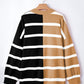 Contrast Striped Long Sleeve Sweatshirt