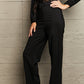 Honey Long Loose Fit Straight Pants