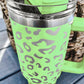 White Leopard Spotted 304 Stainless Double Insulated Cup 40oz