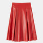 High Waist Skirt with Zipper