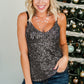 Sequin Cami Top