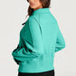 Half Zip Long Sleeve Sweatshirt