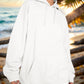 Drawstring Dropped Shoulder Hoodie