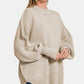 Zenana Side Sit Oversize Sweater