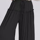 Full Size Frill Wide Leg Pants