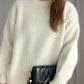 Round Neck Long Sleeve Sweater