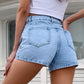 Denim Shorts with Pockets