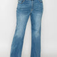 bytos Full Size Cat's Whiskers Mid Rise Bootcut Jeans