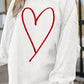 Glitter Heart Sweatshirt—All Heart—Valentine's Day Collection