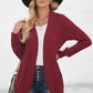 Cozy Knit Pocketed Cardigan