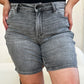 Judy Blue Full Size High Waist Washed Denim Shorts