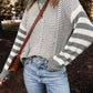 Striped Long Sleeve Sweater