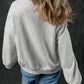 Half Zip Long Sleeve Sweatshirt