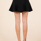 GeeGee 2-Bow Pleated Mini Skirt