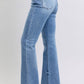 Judy Blue Raw Hem High Rise Bootcut Jeans—0-24W