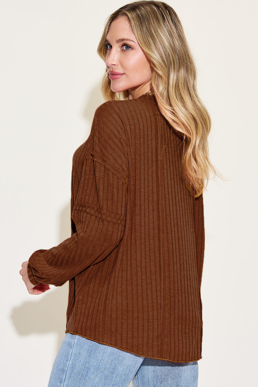 wHiPi. Basics Ribbed Long Sleeve