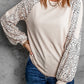 Leopard Raglan Sleeve Top