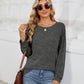 Round Neck Long Sleeve T-Shirt