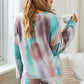 Sky Blue Tie Dye Knit Lounge Set