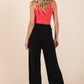 Mittoshop Elastic Waist Pants with Side Pockets