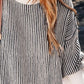 Round Neck Dropped Shoulder Sweater