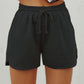 Drawstring Shorts with Pockets