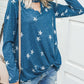 Cutout Round Neck Long Sleeve T-Shirt