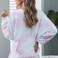 Sky Blue Tie Dye Knit Lounge Set