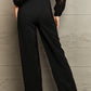 Honey Long Loose Fit Straight Pants