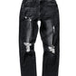 Rebel Raw Hem Jeans