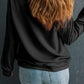 Plus Size Round Neck Long Sleeve Sweatshirt