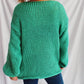 Boat Neck Dropped Shoulder Sweater