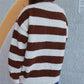 Striped Round Neck Long Sleeve Sweater