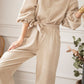 V-Neck Balloon Sleeve Wide Leg Jumpsuit