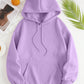 Drawstring Dropped Shoulder Hoodie