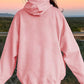 Drawstring Dropped Shoulder Hoodie