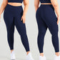 wHiPi.'s Signature Curvy Navy Seamless High Waisted Leggings