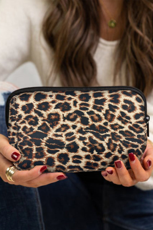 Leopard Make up Storage Bag