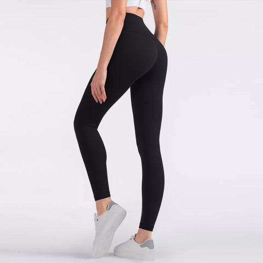 wHiPi.'s Signature Copper Brown Seamless High Waisted Leggings